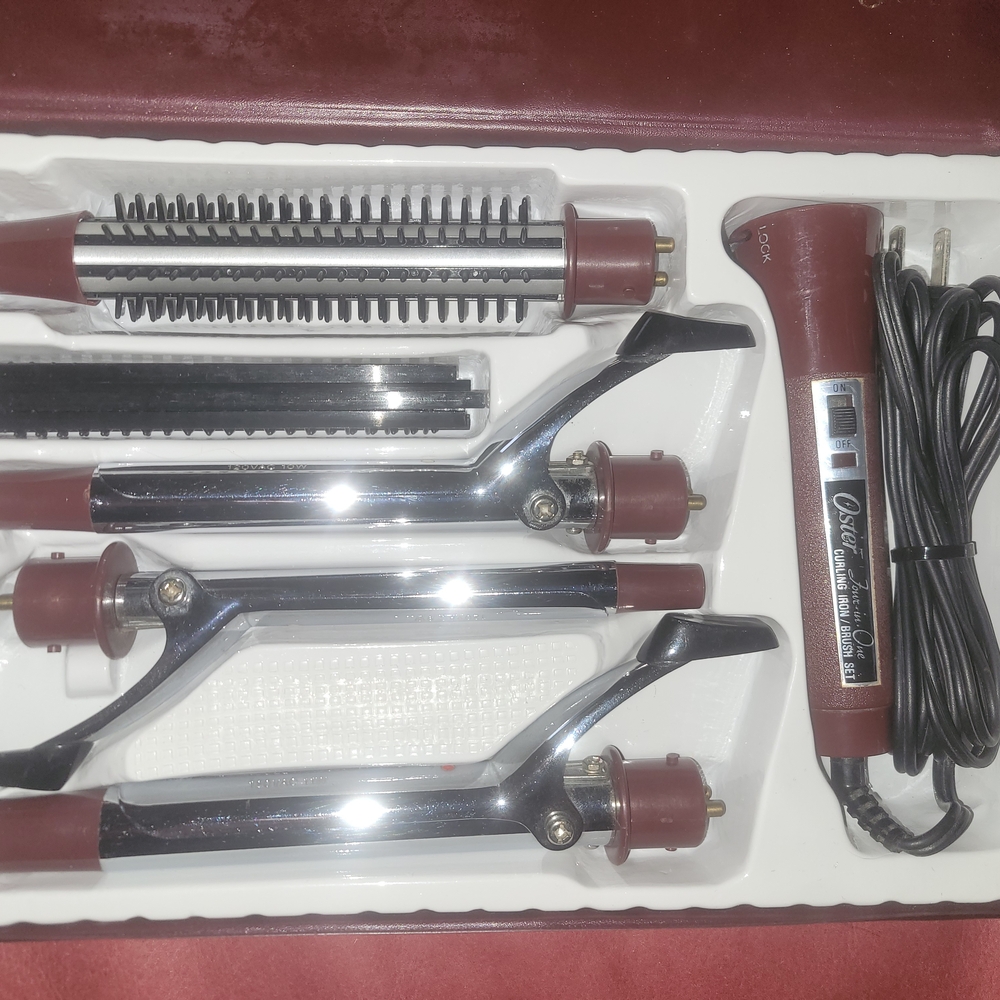 Oster Hair Styling Tool Set - Red and Silver